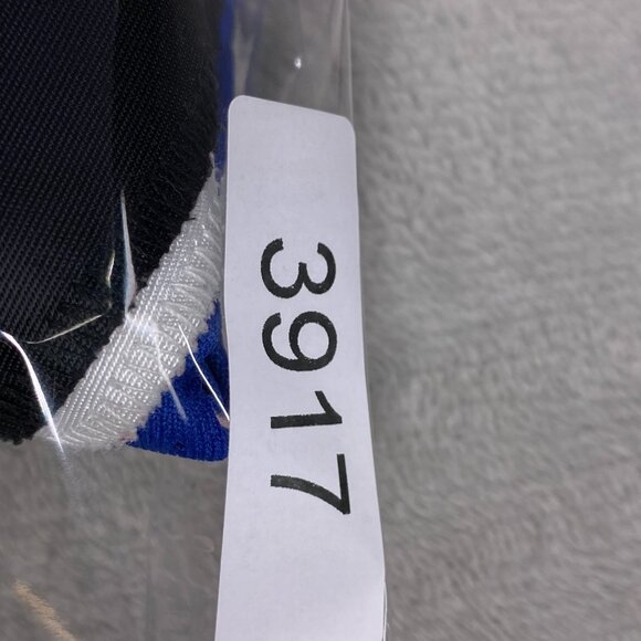 Vtg Minnetonka Skippers Hockey Jersey #17 Men's XL Blue Performance V Neck - Picture 11 of 12